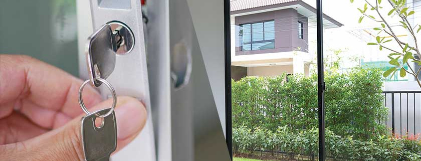 key lock for sliding glass door
