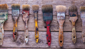 how to remove paint from a paintbrush