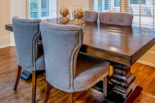 avoid complex designs when first learning how to upholster dining chair seats